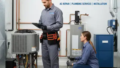 Houston TX plumber fixing water heater for Five Star Cooling plumbing service